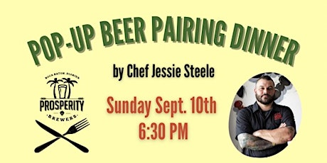 Prosperity Brewers Beer Pairing Dinner  (4courses) primary image