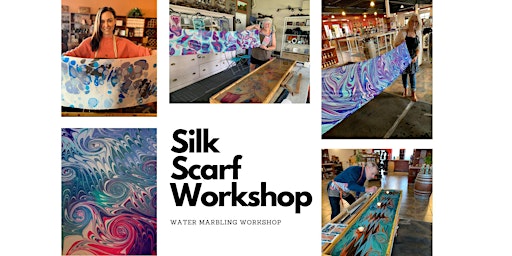 Imagem principal do evento Create a Silk Scarf, SIP & DIP Workshop- KELOWNA