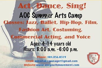 Acting Summer Camp! Ages 4- 14 Years old primary image