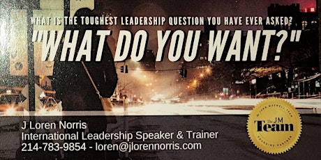 Hauptbild für The toughest leadership question ever! Part 2