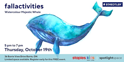 Watercolour Majestic Whale primary image