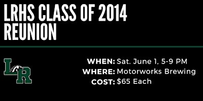 LRHS Class of 2014 Reunion primary image