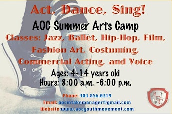Dance Camp! Ages 4 - 14 Years Old! primary image