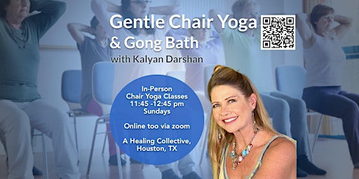 Hauptbild für Self-Care Sundays - Chair Yoga - In Person Class In Houston, TX