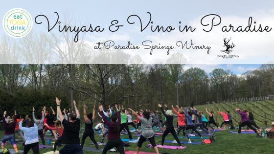 Vinyasa & Vino in Paradise: Yoga at Paradise Springs Winery