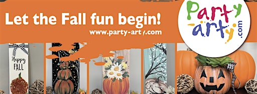 Bild für die Sammlung "Fall 2023 PAINT & SIP Art Classes with Party Arty"