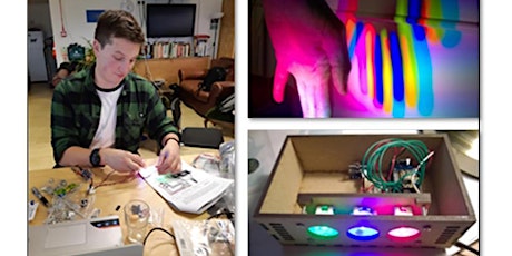 Build a controllable Red-Green-Blue (RGB) LED-Lamp! A workshop for KS3 Students. primary image