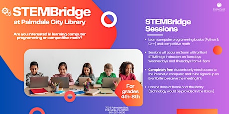 Imagen principal de STEMBridge at Palmdale City Library