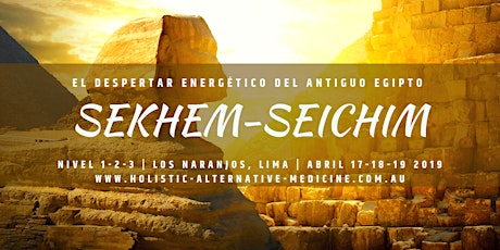 Imagen principal de SEKHEM-SEICHIM: SANACION ENERGETICA EGIPCIA NIVEL 1-2-3