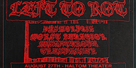FWHC & NoiseROT Presents: DECOMPOSED BEYOND RECOGNITION ROCK WEEKEND (8/27) primary image