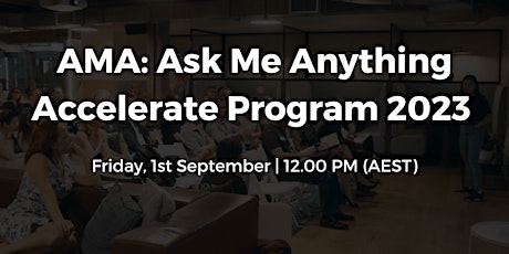 Why join an Accelerator Program? | AMA Catalysr Accelerate Program primary image