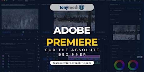 Adobe Premiere Pro Masterclass for Absolute Beginners [AM]