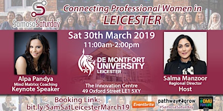 Samosa Saturday 30th March - Connecting Professional Women in Leicester primary image