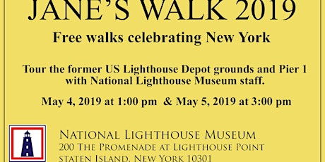Two Free Jane's Walks at the National Lighthouse Museum primary image
