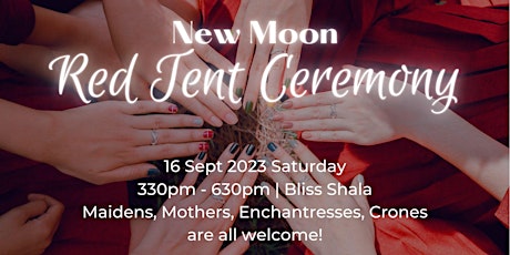 New Moon Red Tent Ceremony primary image