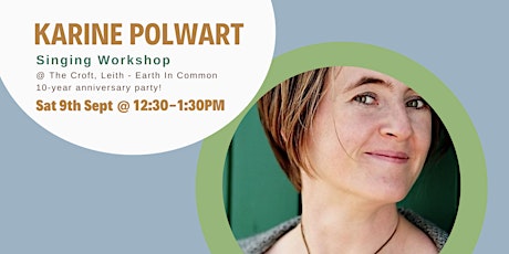 Sing out! A singing workshop with Karine Polwart primary image