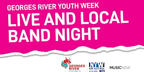 Georges River Live and Local Band Night primary image