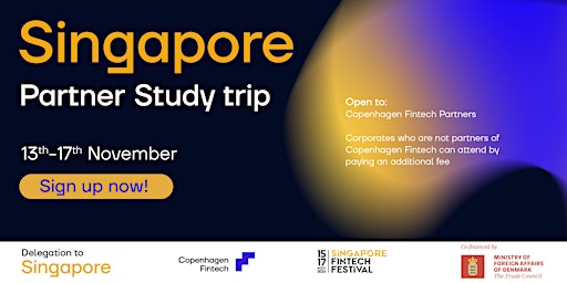 Primaire afbeelding van Partner Study trip to Singapore!