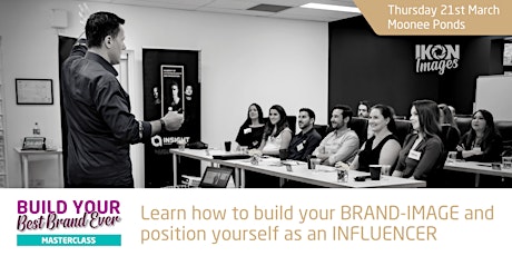 BUILD YOUR BEST BRAND EVER! [Masterclass] >>> MOONEE PONDS primary image