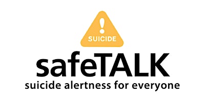 Imagem principal do evento safeTALK (suicide alertness for everyone) Training