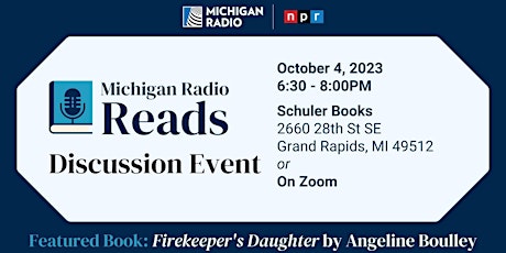 Imagen principal de Michigan Radio Reads Book Club Discussion - "Firekeeper's Daughter"