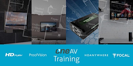HDANYWHERE, Focal, Proofvision and HDFury Introductory Training primary image