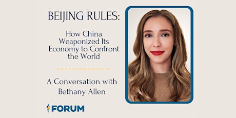 Imagen principal de "Beijing Rules" with Bethany Allen