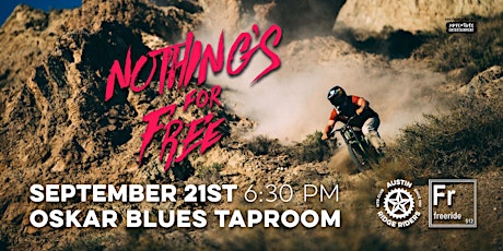 Imagem principal do evento "Nothing's for Free":  Movie Night with Austin Ridge Riders & Freeride 512
