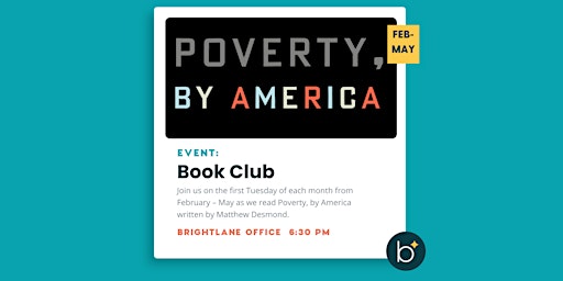 Immagine principale di Brightlane Learning Book Club: Poverty, By America 