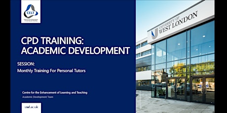 Monthly Training For Personal Tutors