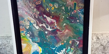 Acrylic Pour Paint Flow