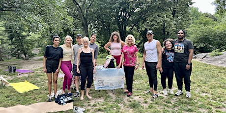 Pilates in Central Park