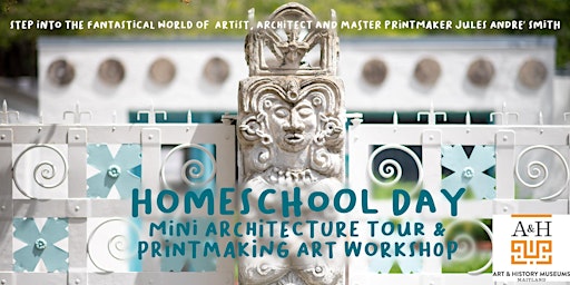 Imagen principal de Homeschool  Day  at A&H: Architecture Tour & Printmaking Workshop