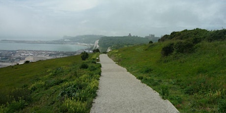 Accessible Nature Walk Above The White Cliffs of Dover