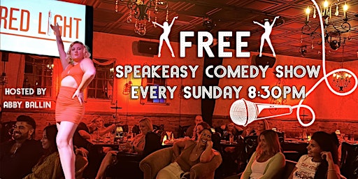 Image principale de Sundays At The Redlight: FREE Comedy Show w/ Extra Spice