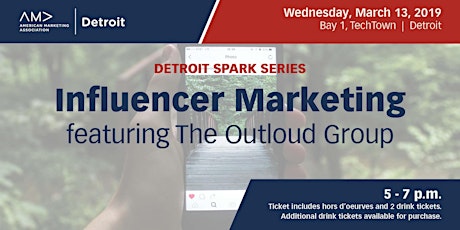 DETROIT SPARK SERIES: Influencer Marketing with The Outloud Group primary image