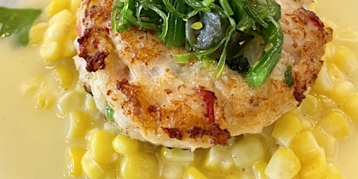 Dive into our Chowder and Crabcake Cooking Class primary image
