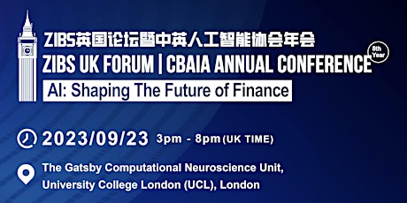 CBAIA 2023 Annual Conference and ZIBS UK Forum primary image