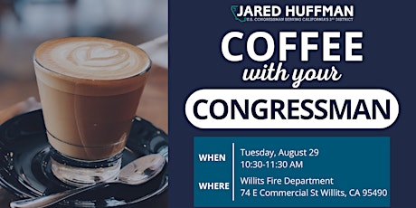 Coffee with your Congressman! primary image