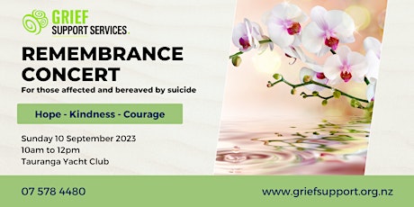 Image principale de Remembrance Concert for those affected or bereaved by suicide