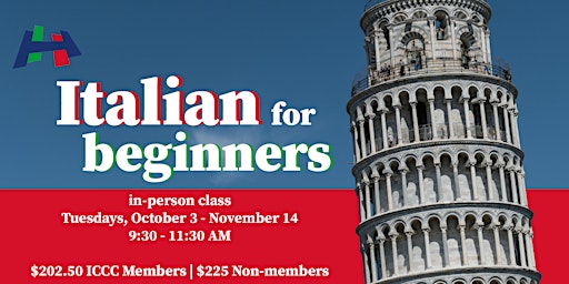 Italian for Beginners - A1S1 primary image