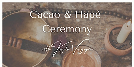 Cacao & Hapé Ceremony primary image