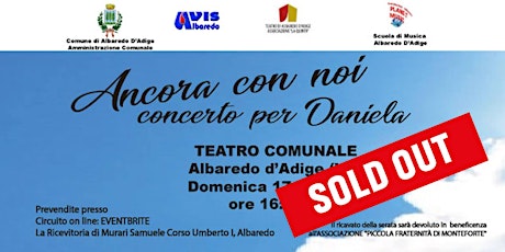 Immagine principale di Ancora con Noi - Concerto per Daniela - Albaredo 17 Marzo 2019 