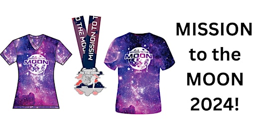Imagem principal de 2024 Mission to the Moon- Run and Walk Challenge! Save 40% NOW!