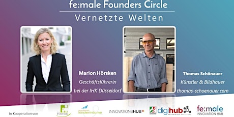 Hauptbild für fe:male Founders Circle  | Vernetzte Welten