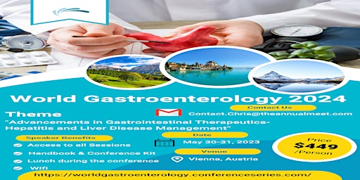 18th World Congress on Gastroenterology- Therapeutics & Hepatology primary image