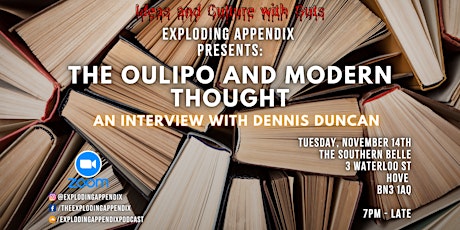 The Oulipo and Modern Thought with Dennis Duncan  primärbild