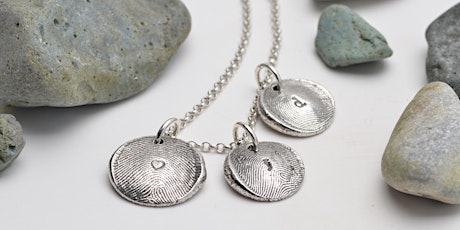 Mother’s Day Gifts - Silver Fingerprint Jewelry primary image