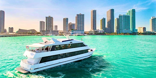 Primaire afbeelding van BEST MIAMI YACHT PARTY  |  PARTY BOAT MIAMI    +   FREE DRINKS