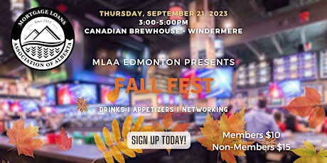 MLAA Mortgage Industry Mixer - Fall Fest primary image